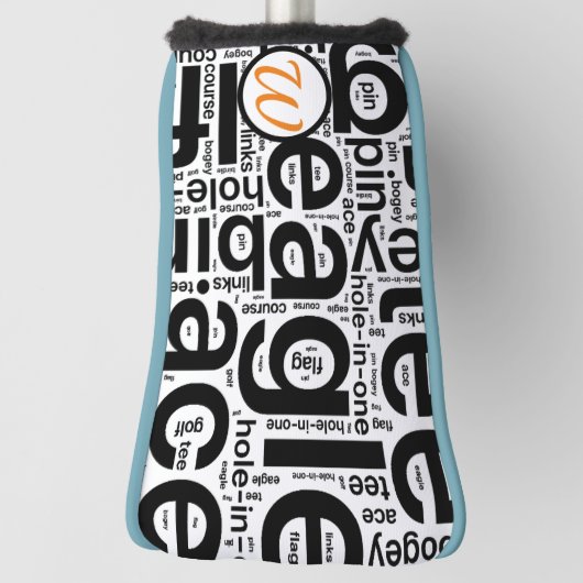 Aangepast Hoesje Golf Putter Golfheadcover (Draai 90)