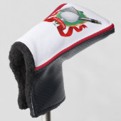 Aangepast Hoesje Golf Putter Golfheadcover (3/4 voorkant)