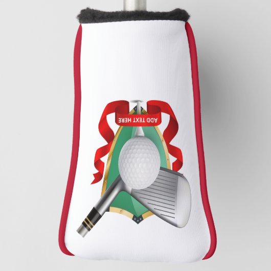 Aangepast Hoesje Golf Putter Golfheadcover (Draai 90)