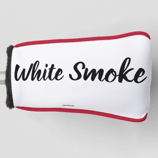 Aangepast Hoesje Golf Putter Golfheadcover (Voorkant)