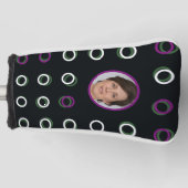 Aangepast Hoesje Golf Putter Golfheadcover (Voorkant)