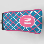 Aangepast Hoesje Golf Putter Golfheadcover (Voorkant)