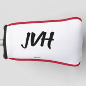 Aangepast Hoesje Golf Putter Golfheadcover (Voorkant)