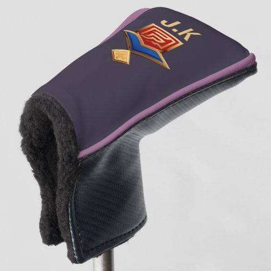 Aangepast Hoesje Golf Putter Golfheadcover (3/4 voorkant)