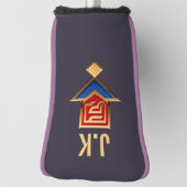 Aangepast Hoesje Golf Putter Golfheadcover (Draai 90)