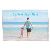 Aangepast Hoesje met foto's en tekst Kussensloop (Voorkant)