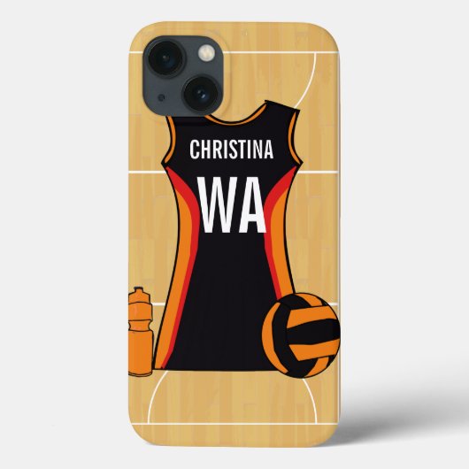 Aangepast hoesje netball-apparaat (Achterkant)