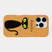 Aangepast Hoesje voor standaard kleurstofkat iPhone Hoesje (Achterkant horizontaal)