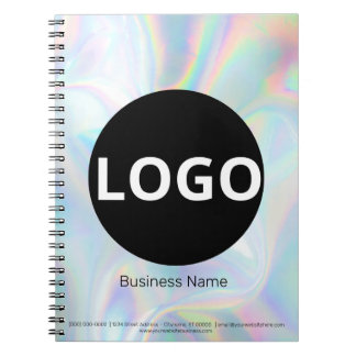Aangepast holografisch Logo-Notitieboek Notitieboek