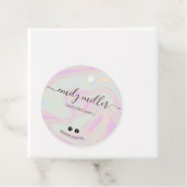 Aangepast holografisch script voor holografisch La Bedankjes Labels (In situ)