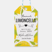 aangepast homemade limoncello bruiloft gunlior b cadeaulabel (Voorkant)