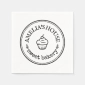 Aangepast Homemade-Logo Servet (Voorkant)