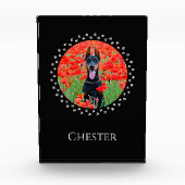 Aangepast hondenfotoblok - Persoonlijke cadeautjes Fotoblokken (Voorkant)