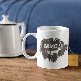 Aangepast Hondenliefhebber Dalmatiaans Vaderdag Koffiemok