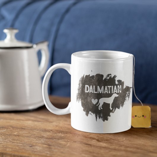 Aangepast Hondenliefhebber Dalmatiaans Vaderdag Koffiemok