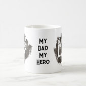 Aangepast Hondenliefhebber Dalmatiaans Vaderdag Koffiemok (Center)