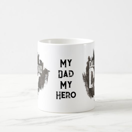 Aangepast Hondenliefhebber Dalmatiaans Vaderdag Koffiemok (Center)