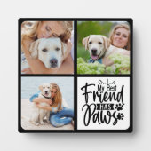 Aangepast Hondenliefhebber voor beste vrienden voo Fotoplaat (Voorkant)