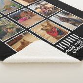 Aangepast Hondenliefhebber voor herdenkingseveneme Sherpa Deken (3/4)