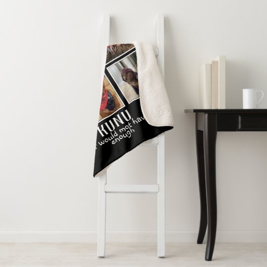 Aangepast Hondenliefhebber voor herdenkingseveneme Sherpa Deken (In situ)