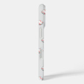 Aangepast honkbal met rode titels Case-Mate iPhone case (Achterkant / Rechts)