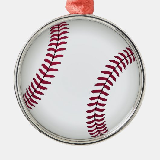 Aangepast honkbal metalen ornament (Voorkant)