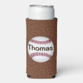 Aangepast honkbal seltzer blikjeskoeler (Seltzer Voorkant)