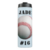 Aangepast honkbal thermosbeker (Voorkant)