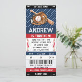 Aangepast honkbalkaartje voor verjaardag jongen me kaart (Staand voorkant)