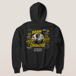 Aangepast hoofdpersonage Kat Liefhebber Grappig Fr Hoodie