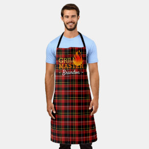 Aangepast hoogste Geweldige BBQ Chef Schort