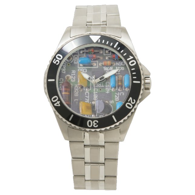 Aangepast horloge circuit (Voorkant)