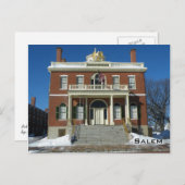 Aangepast huis briefkaart (Voorkant / Achterkant)