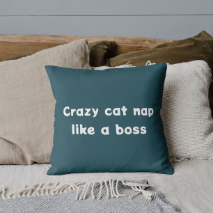 Aangepast huisdier kat liefhebber grappige quote l kussen