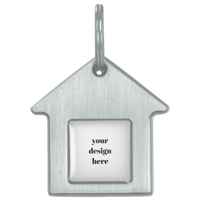 Aangepast Huisdieren Naamplaatje (Voorkant)