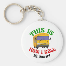 Aangepast Humor schoolbusstuurprogramma Dit is hoe Sleutelhanger