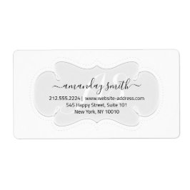 Aangepast huwelijk RSVP Bridal Sweet 16th White. V Etiket