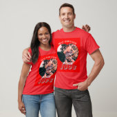 Aangepast I hart Ik hou van foto T-shirt (Unisex)