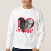 Aangepast I hou van mijn persoonlijke persoonlijke Trui (Voorkant)