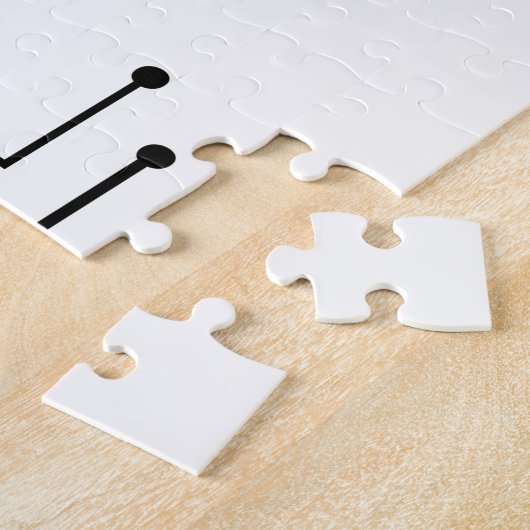 Aangepast IC-chipAfbeelding computer Legpuzzel (Zijkant)