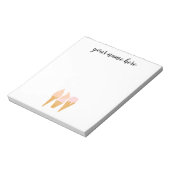 Aangepast Ice Cream-Notitieblok Notitieblok (Linkerzijde)