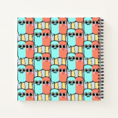 Aangepast Ice Cream-paar Notitieboek (Achterkant)