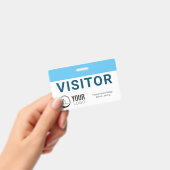 Aangepast identiteitsbewijs bezoeker badge (Handheld)