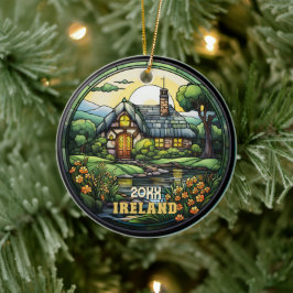 Aangepast Ierland Souvenir Keramisch Ornament