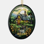 Aangepast Ierland Souvenir Keramisch Ornament (Rechts)