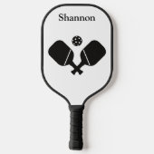 Aangepast Ik heb een drankprobleem - Pickleball Gi Paddle (Achterkant)