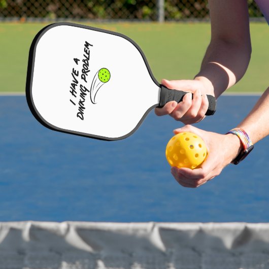 Aangepast Ik heb een drankprobleem - Pickleball Gi Pickleball Paddle (Insitu)