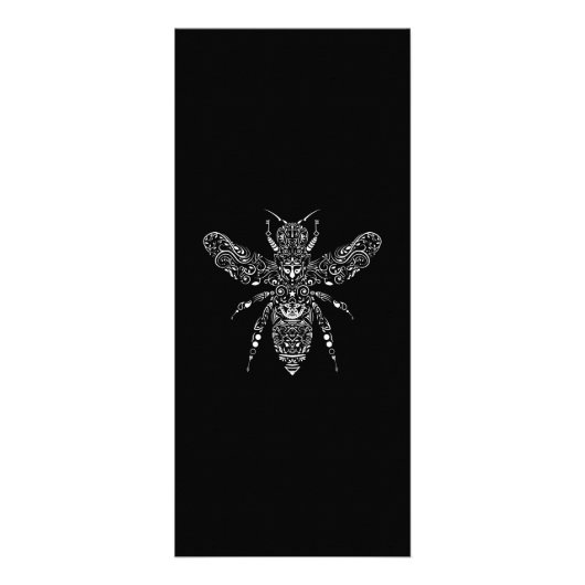 Aangepast Imker Bijenmenu Reclamekaart (Achterkant)