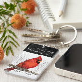 Aangepast in het houden van de Kardinale Sleutelha Sleutelhanger (Voorkant Rechts)