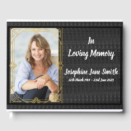 Aangepast in liefdevolle geheugen begrafenis foto  gastenboek